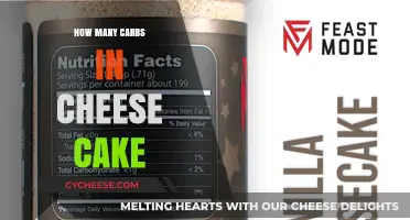 Cheese Cake Carbs: How Many is Too Many?