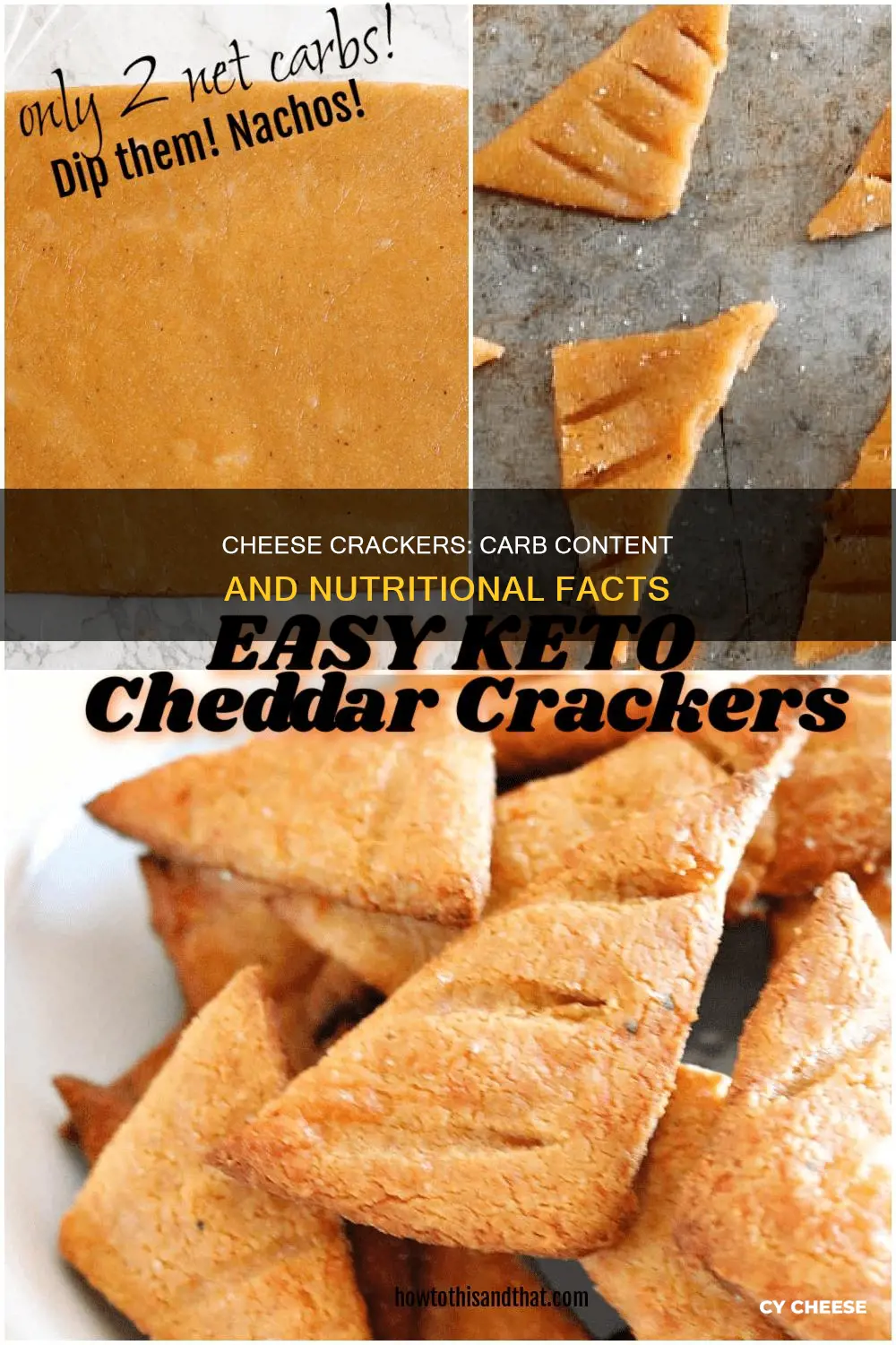 how many carbs in cheese crackers