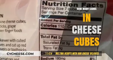 Cheese Cubes: Carb Content and Nutritional Facts
