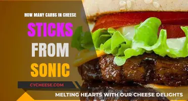 Cheese Sticks Carbs: Sonic's Secret