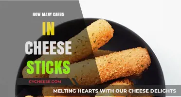 Cheese Sticks: Carb Content and Nutritional Facts