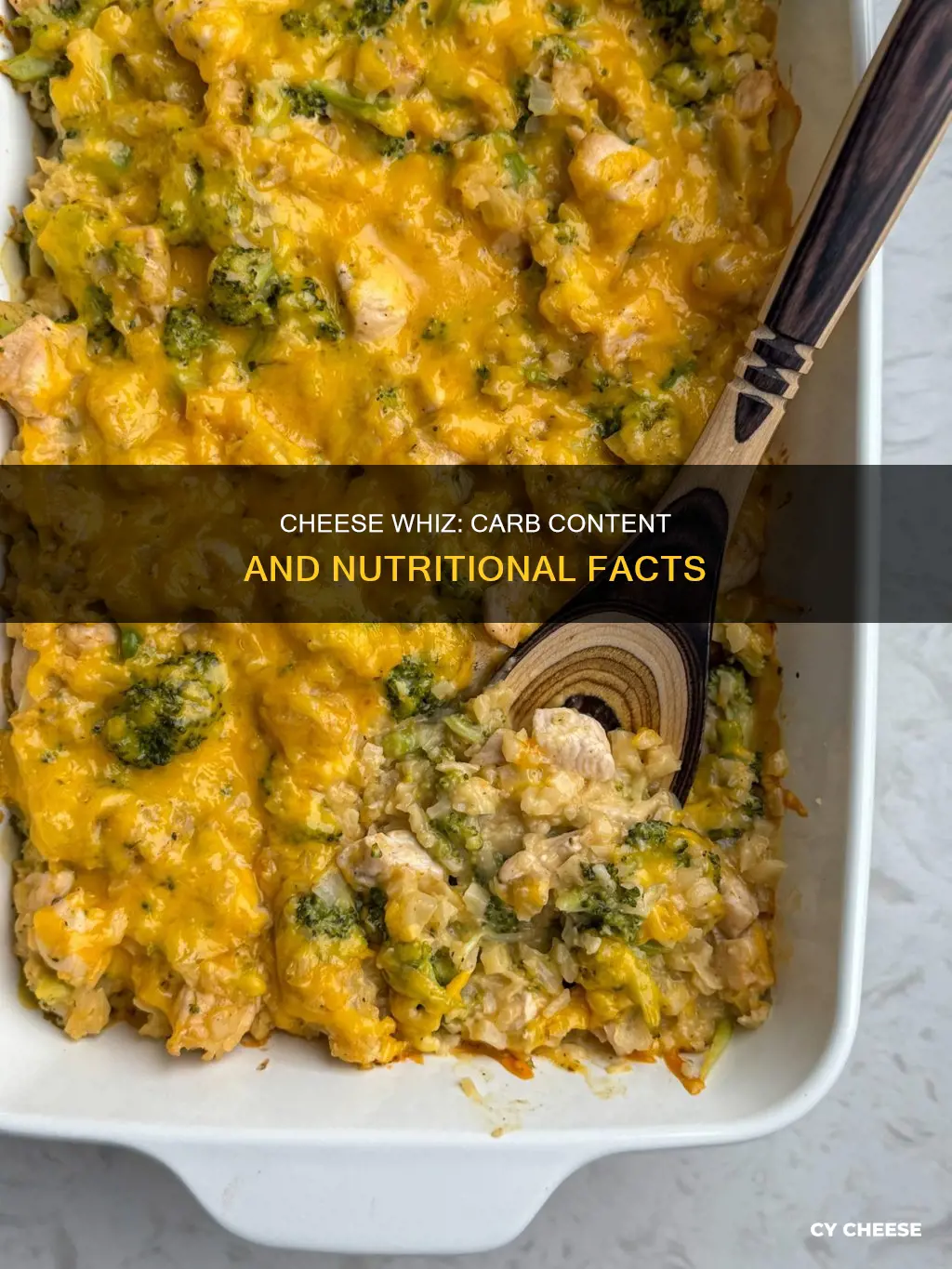 how many carbs in cheese whiz