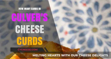 Cheese Curds Carbs: Culver's Nutrition Facts Revealed