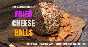 Cheese Balls: Carb Counts and Deep Frying