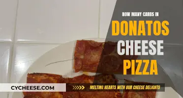 Donatos Cheese Pizza: Carbs Unveiled