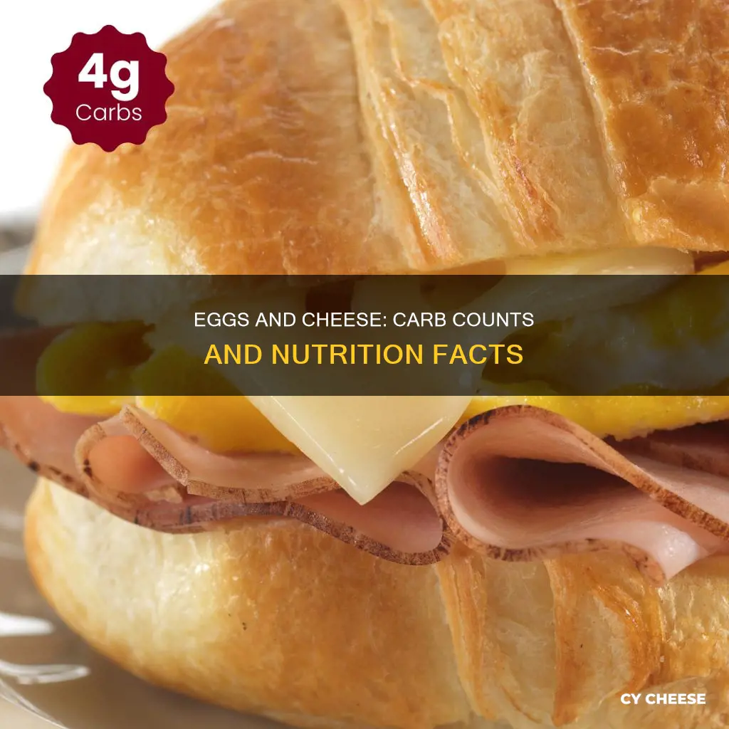 how many carbs in eggs and cheese