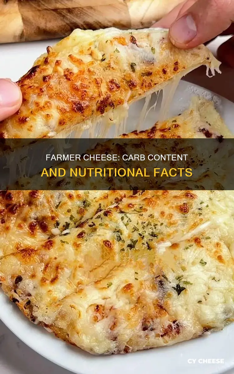 how many carbs in farmer cheese