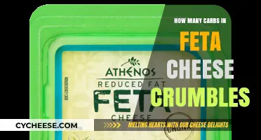 Feta Cheese Crumbles: Carb Content and Nutrition Facts