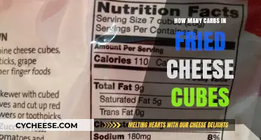 Cheese Cubes: Carb Counts for Fried Favorites