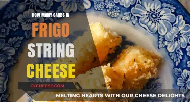 String Cheese Carb Counts: Frigo Edition