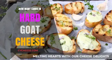 Goat Cheese Carb Content: Hard Cheeses Explored