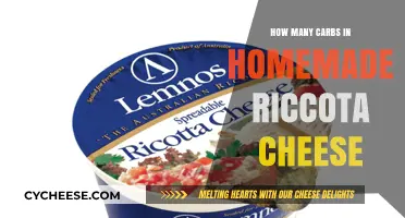 Ricotta Cheese Nutrition: Carb Counts and More