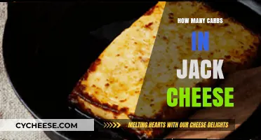 Jack Cheese: Carb Content and Nutritional Facts