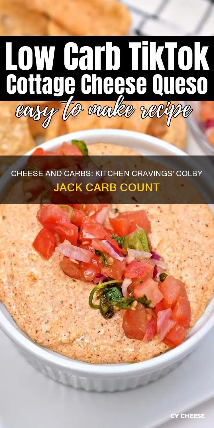how many carbs in kitchen cravings colby jack cheese