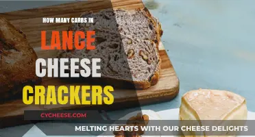 Cheese Crackers: Carb Content of Lance's Snacks