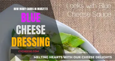 Blue Cheese Dressing: Carb Count and Nutrition Facts
