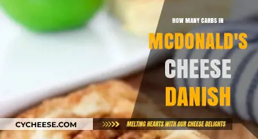 McDonald's Cheese Danish: Carb Count and Nutrition Facts