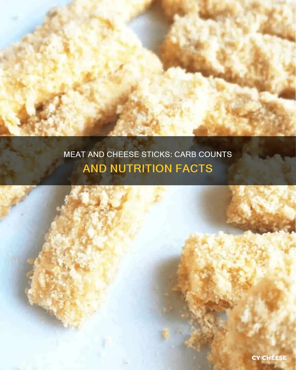 how many carbs in meat and cheese sticks