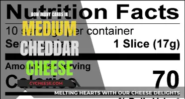 Unraveling the Cheddar Mystery: Medium Cheese, Medium Carbs?