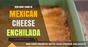 Cheese Enchilada Carbs: The Mexican Favorite Explored