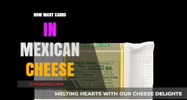 Cheese Lovers: Mexican Cheese Carb Content