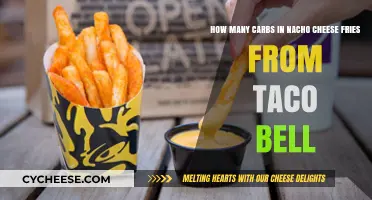 Tasty Taco Bell Nacho Cheese Fries: Carb Count