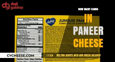 Paneer Cheese: Carb Counts and Nutrition Facts