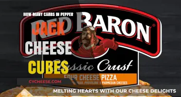 Healthy Snacking: Pepper Jack Cheese Cubes and Carbs