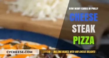 Philly Cheesesteak Pizza: Carb Count and Nutrition Facts