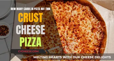 Pizza Hut's Thin Crust Cheese Pizza: Carb Count Unveiled