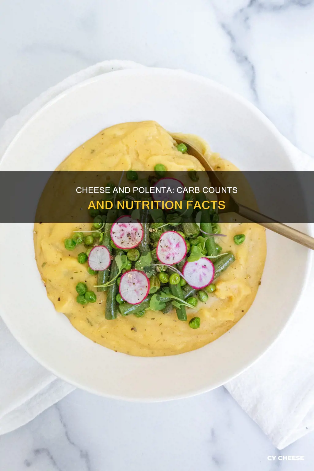 how many carbs in polenta cheese