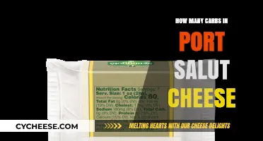 Port Salut Cheese: Carb Content and Nutritional Facts