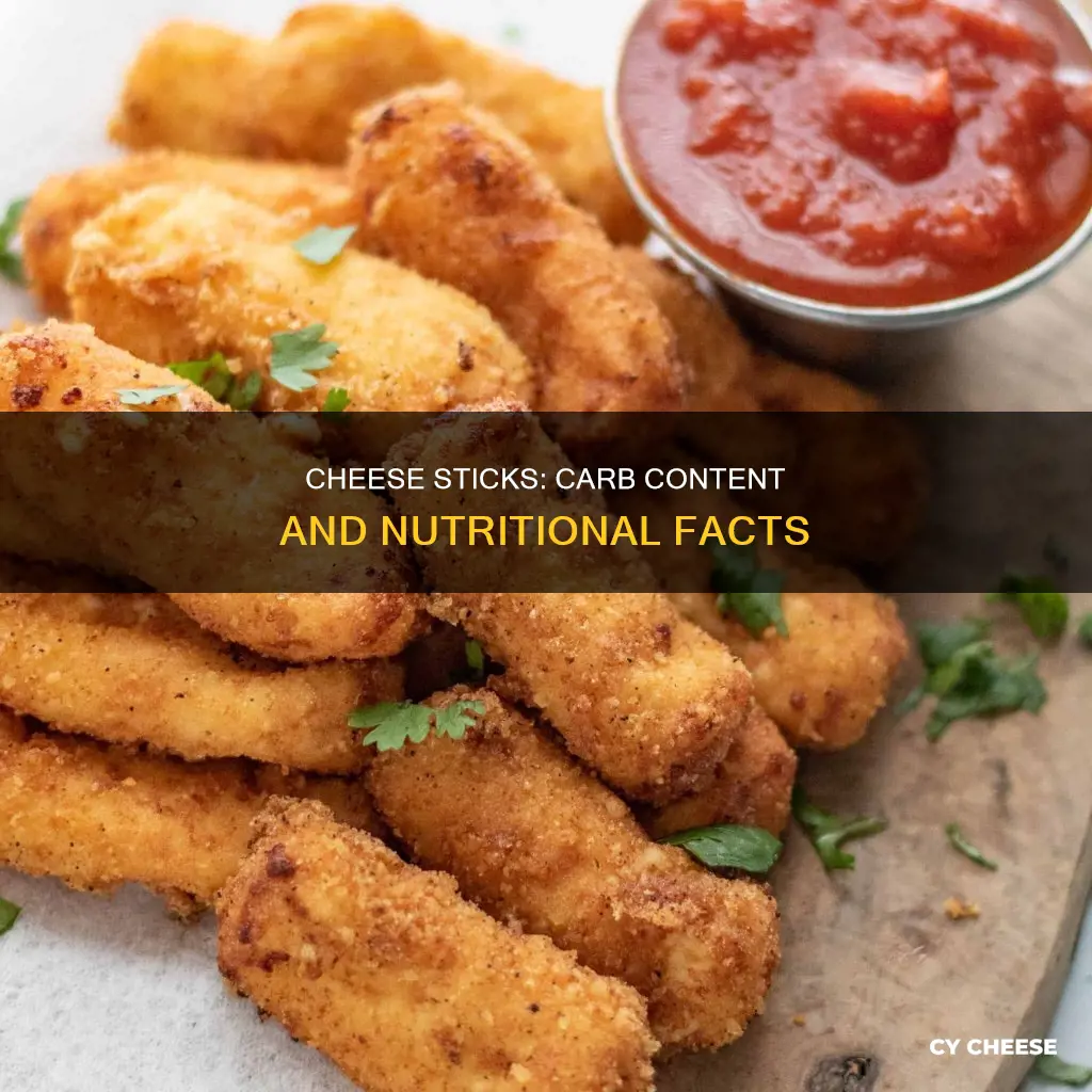 how many carbs in sargento cheddar cheese stick