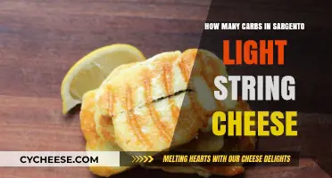 String Cheese Carbs: Sargento Light's Nutritional Breakdown