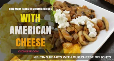 Carbs in Scrambled Eggs: American Cheese Addition