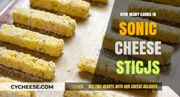 Cheese Sticks Carbs: Sonic's Secret Sauce