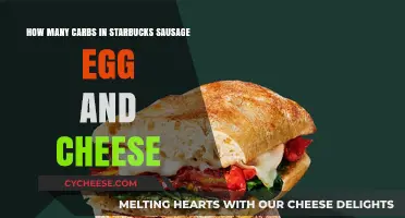 Starbucks Sausage, Egg, Cheese: Carb Count and Calories