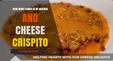 Chicken & Cheese Crispito: Carb-Counting Crunch