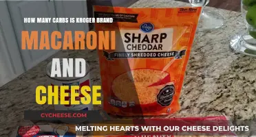 Mac & Cheese Carbs: Kroger Style