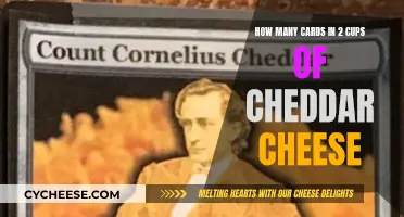 Cheese Count: Unveiling the Secrets of Cheddar's Card-Laden Cups