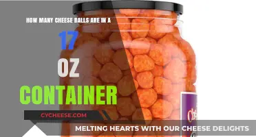 Unveiling the Mystery: Cheese Balls Count in a 17 oz Container