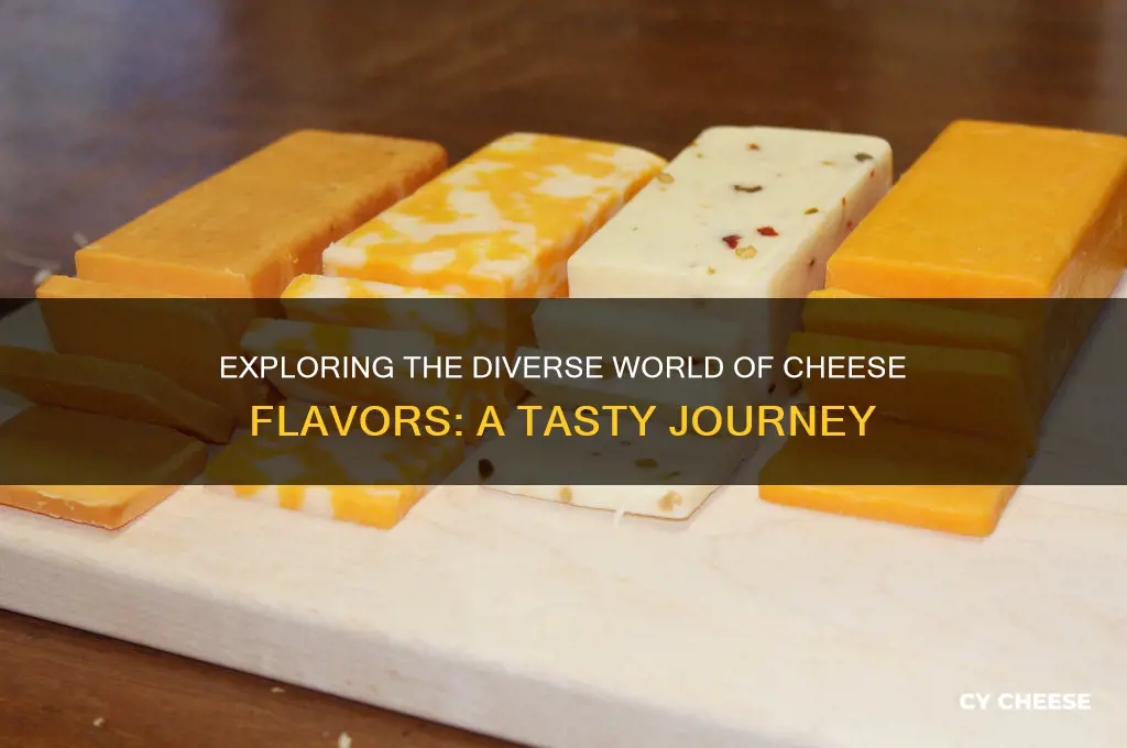 how many cheese flavors