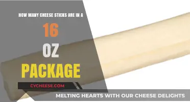 Cheese Stick Count: Unveiling the 16 oz Package Mystery