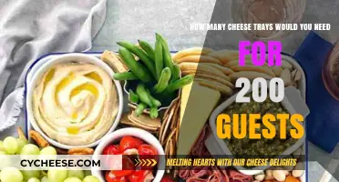 Planning a Party? Here's How Many Cheese Trays to Serve 200 Guests
