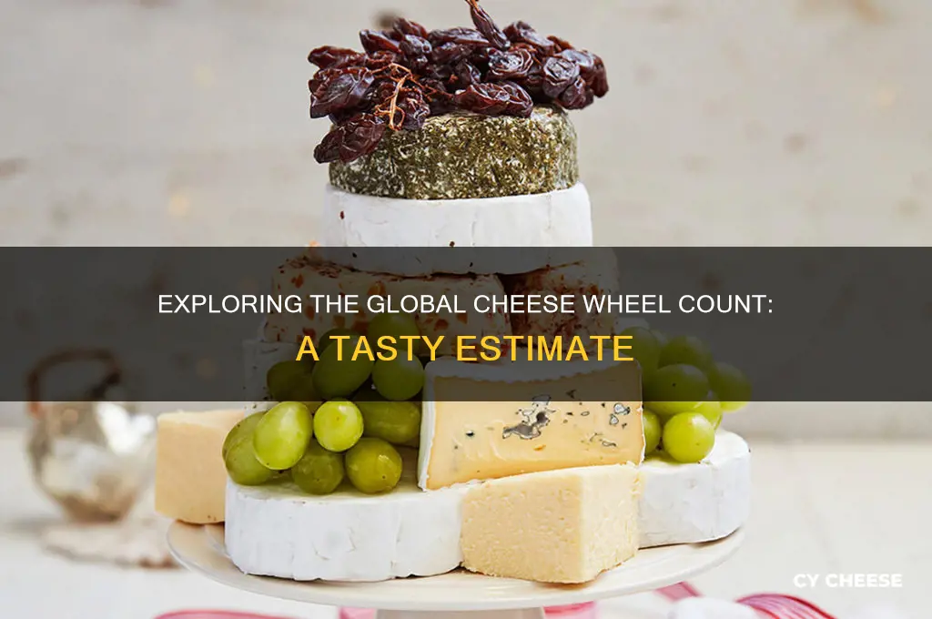 how many cheese wheels are in the world