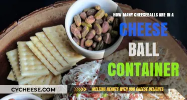 Unveiling the Mystery: Cheeseball Count in a Standard Container