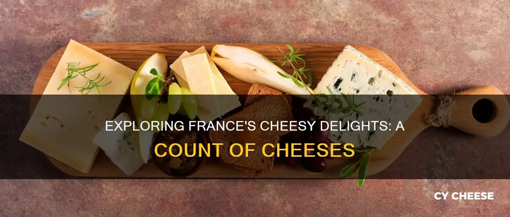 how many cheeses are made in france