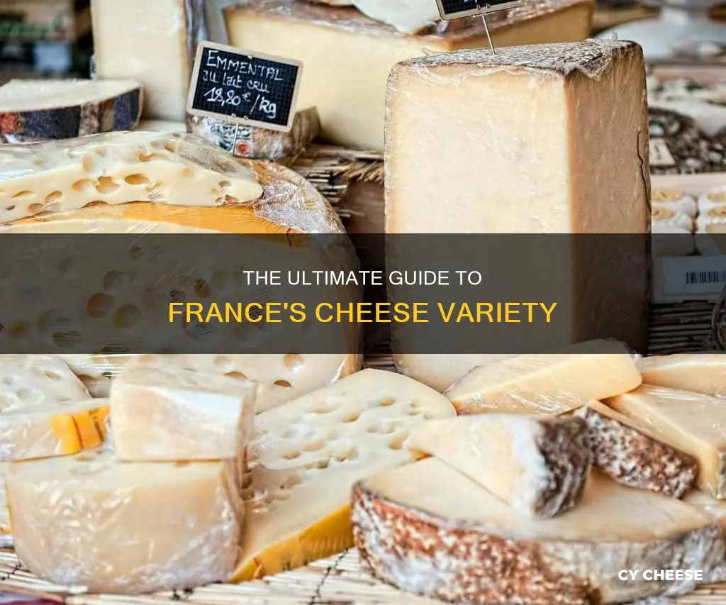 how many cheeses are made in france