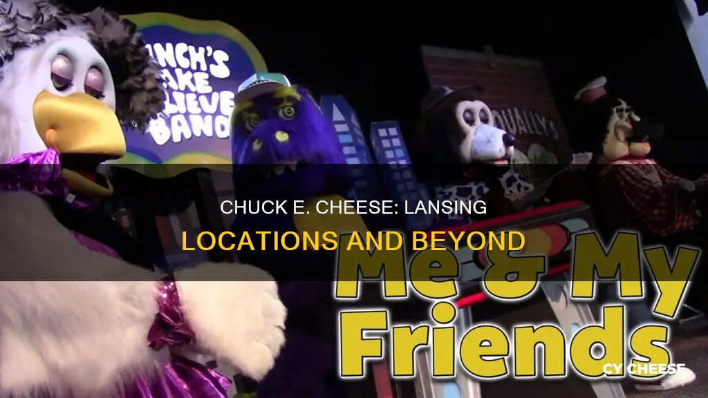 how many chuck e cheeses are in lansing