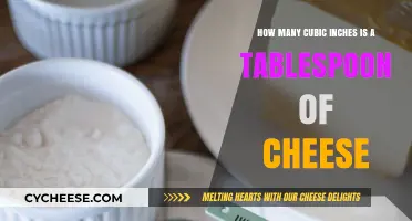 Understanding Cheese Measurements: Cubic Inches in a Tablespoon